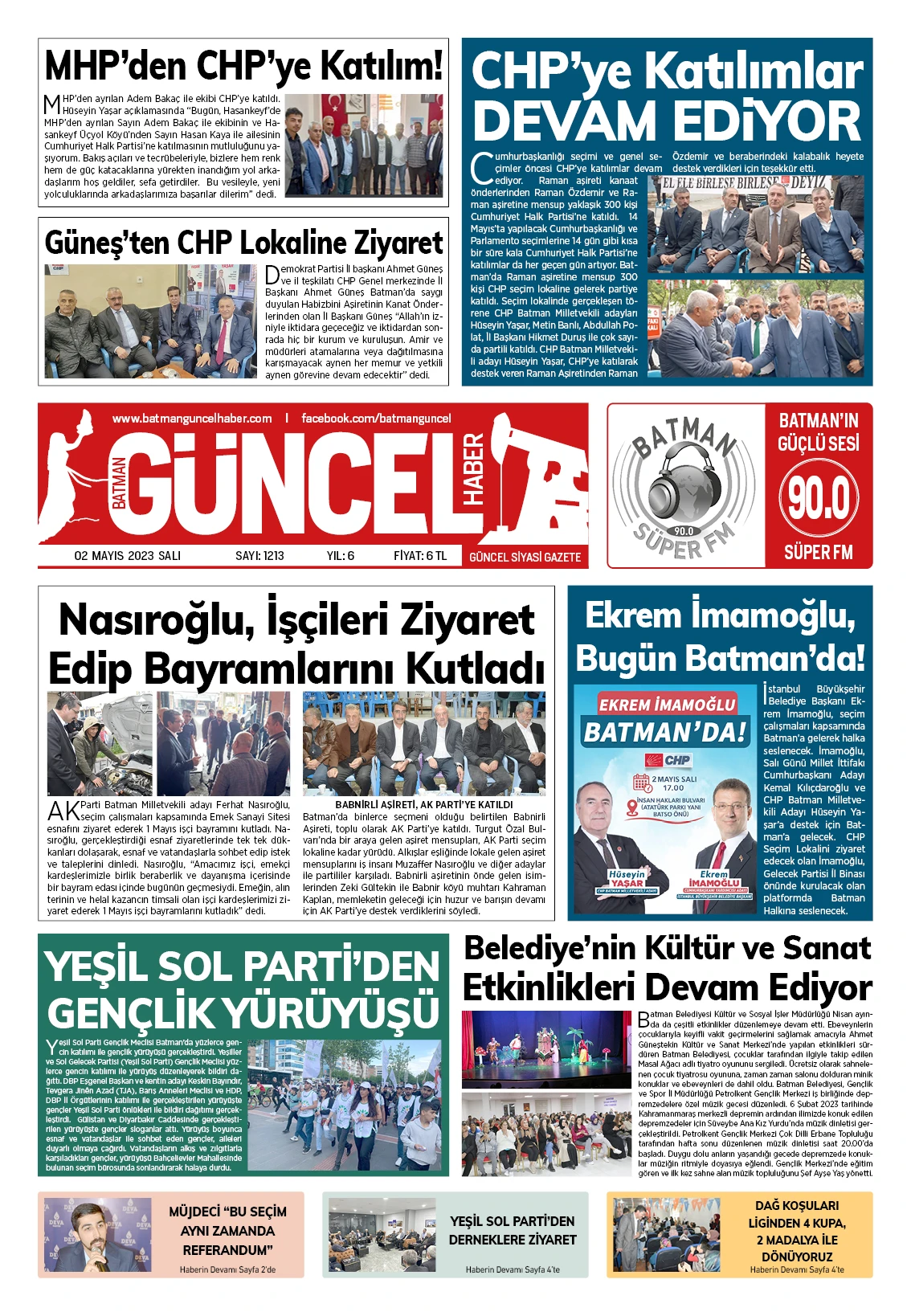 BATMAN GÜNCEL GAZETESİ