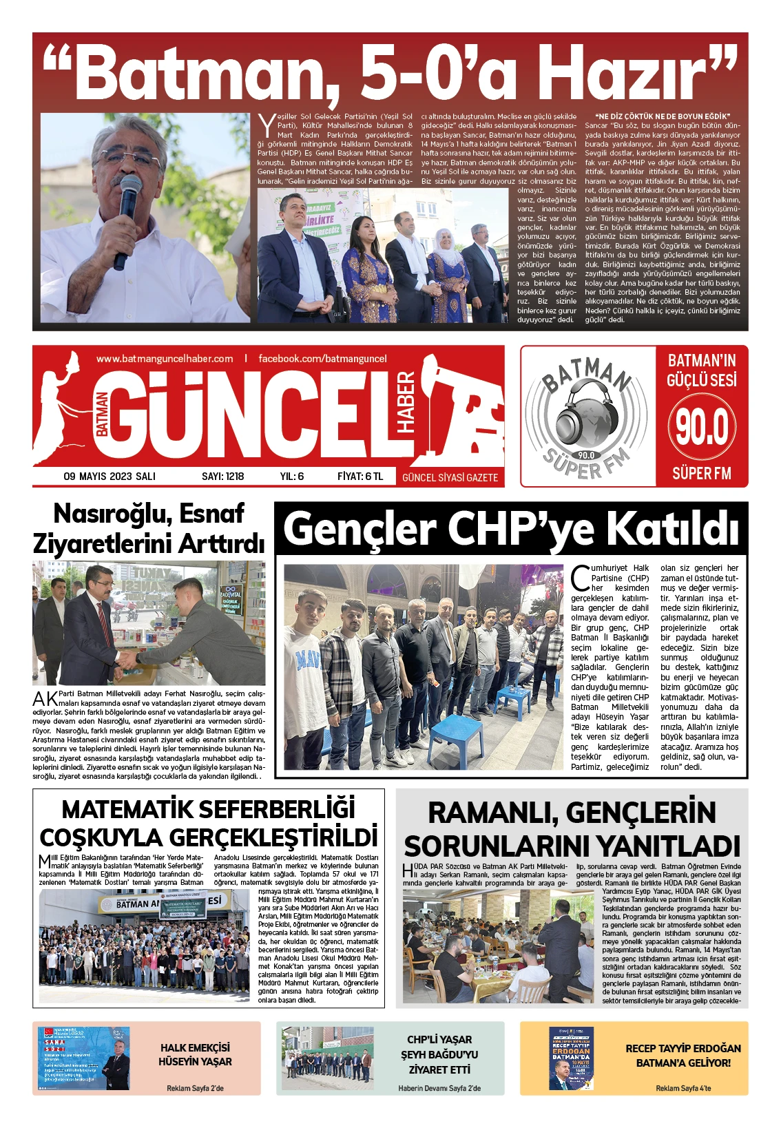 BATMAN GÜNCEL GAZETESİ