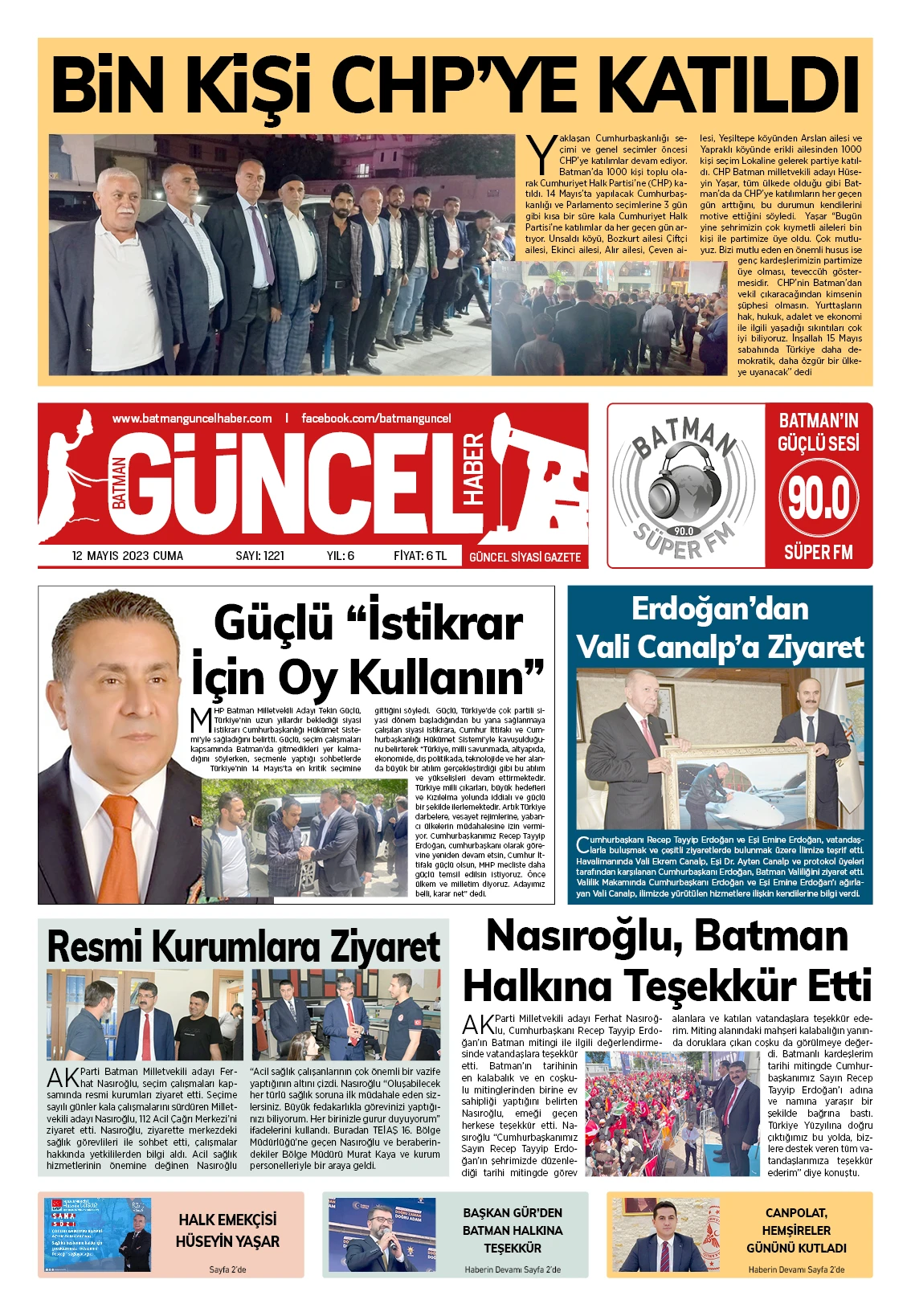 BATMAN GÜNCEL GAZETESİ
