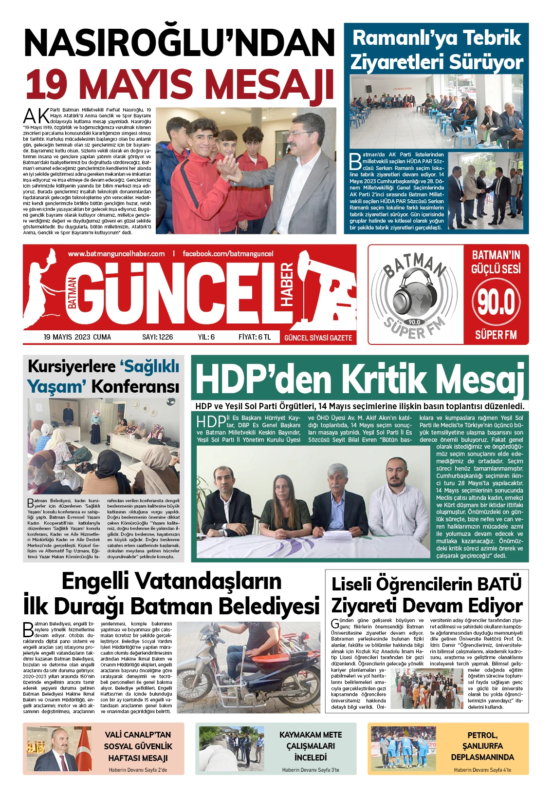 BATMAN GÜNCEL GAZETESİ