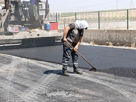 51 BİN TON ASFALT SERİMİ GERÇEKLEŞTİRİLDİ
