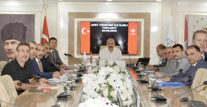 AFET YÖNETİMİ TOPLANTISI YAPILDI