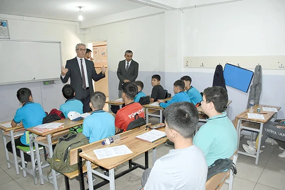 AHMET YESEVİ İMAM HATİP ORTAOKULUNA ZİYARET