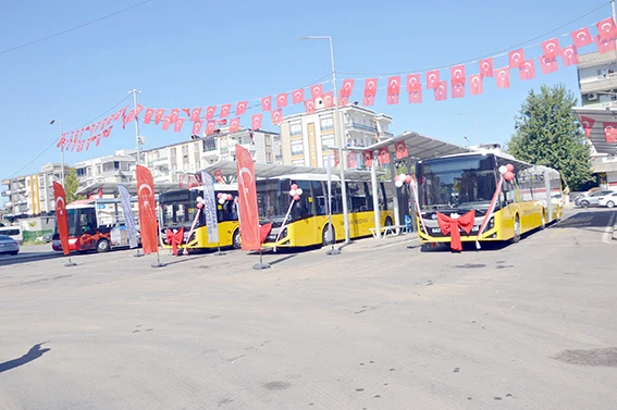 BATMAN'A 3 YENİ KÖRÜKLÜ OTOBÜS