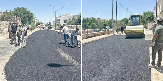 BEŞİRİ’DE ASFALT SEFERBERLİĞİ