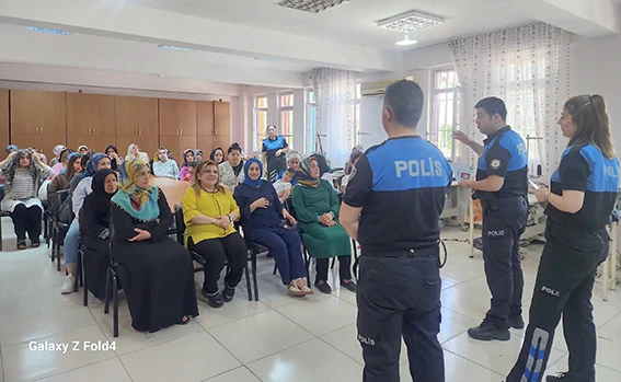 ÇATOM KURSİYERLERİNE GÜVENLİK EĞİTİMİ VERİLDİ