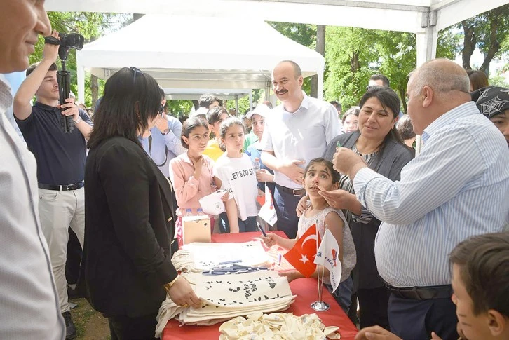 ÇOCUKLAR DOYASIYA EĞLENDİ