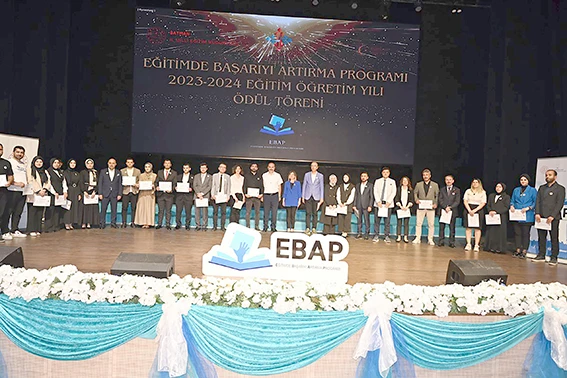 EBAP ÖDÜL TÖRENİ GERÇEKLEŞTİRİLDİ