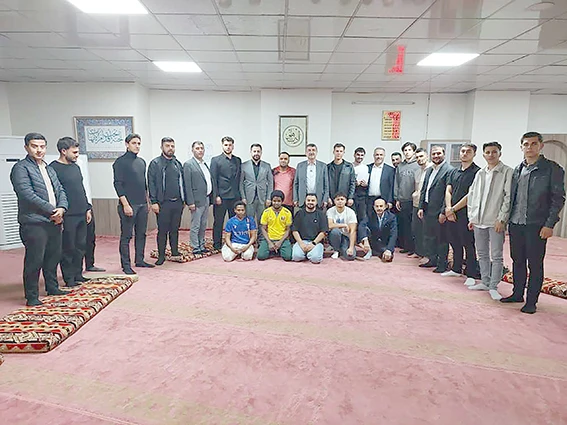 ERKEK ÖĞRENCİ YURDUNA ZİYARET