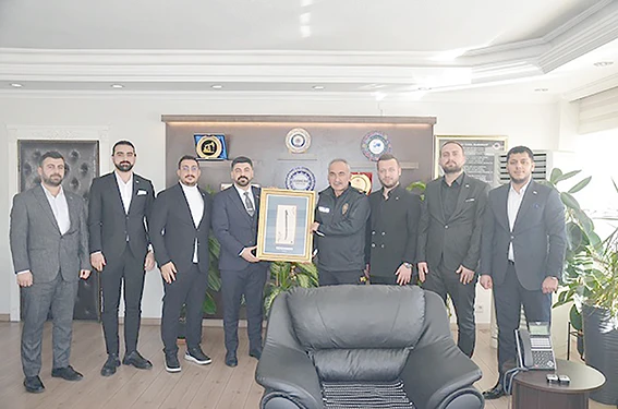 GENÇ ASKON'DAN MÜDÜR KABA'YA ZİYARET