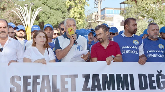 “GERÇEK TOPLU SÖZLEŞME İSTİYORUZ”