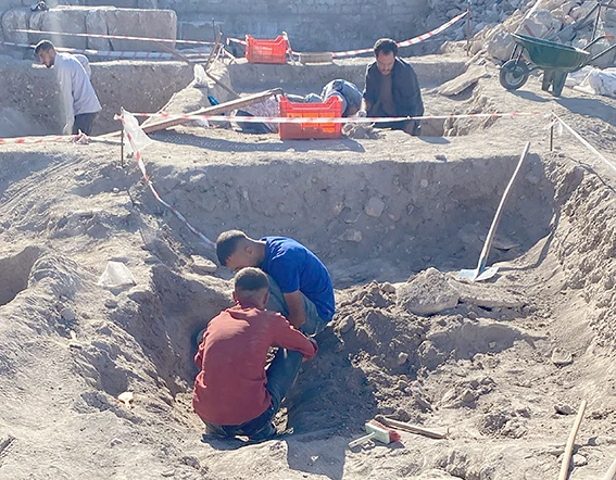 HASANKEYF'TE ARKEOLOJİK KAZILAR DEVAM EDİYOR