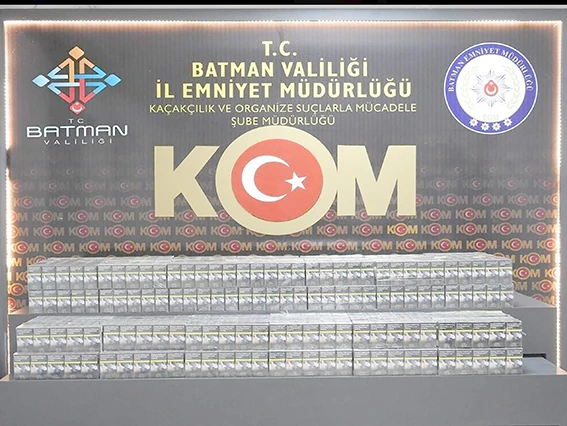 KAÇAK SİGARA OPERASYONU: 2790 PAKET ELE GEÇİRİLDİ