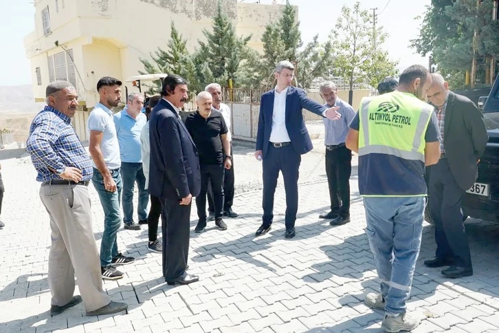 KAYMAKAM ŞENER, ÇALIŞMALARI İNCELEDİ