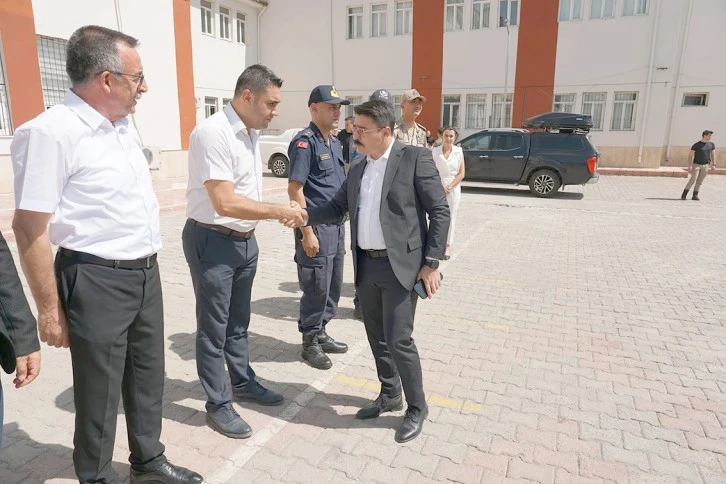 KAYMAKAM YILMAZ, GÖREVİNE BAŞLADI