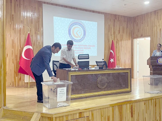 KHGB ENCÜMEN SEÇİMİ GERÇEKLEŞTİRİLDİ