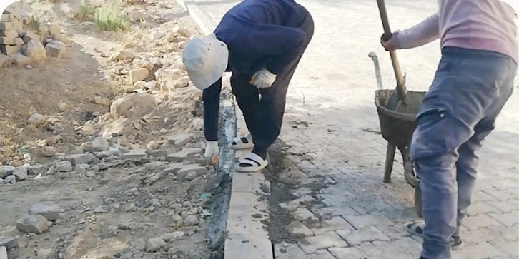 KOZLUK’TA ALT VE ÜST YAPI ÇALIŞMALARI DEVAM EDİYOR