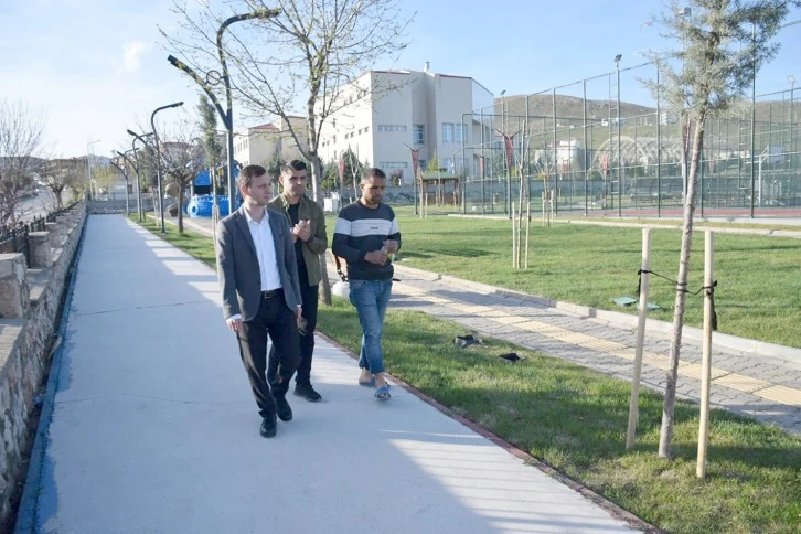 MESİRE ALANI VE PARK ÇALIŞMALARI İNCELENDİ