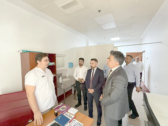 MÜDÜR SOLMAZ, KOZLUK’TA DENETİMLERDE BULUNDU