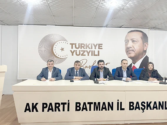 AK PARTİ İL TEŞKİLATI TOPLANTISI YAPILDI