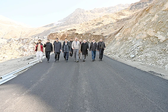 MERETO YOLUNDA ASFALT ÇALIŞMALARI TAMAMLANDI