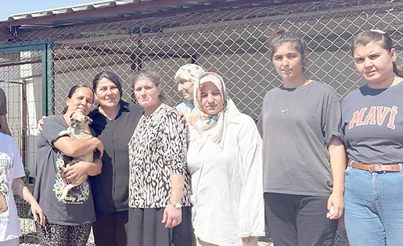 BAYAN CANALP’TAN HAYVAN BARINAĞINA ANLAMLI ZİYARET
