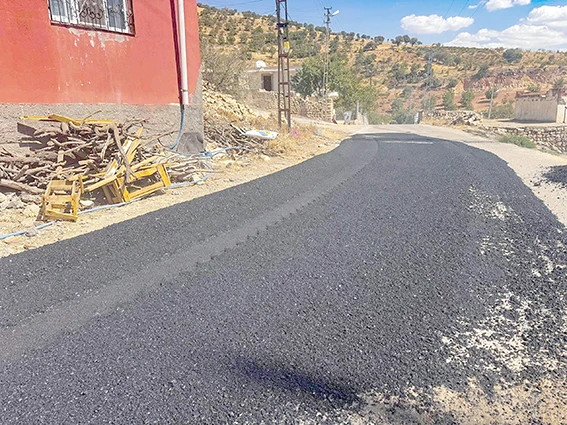 GERCÜŞ’TE YOL KONFORUNU ARTIRAN ÇALIŞMA