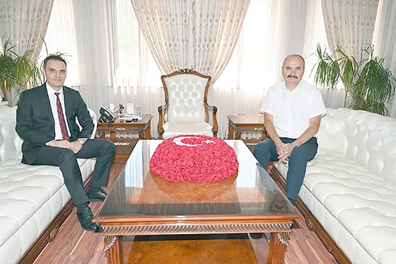 VERGİ MAHKEMESİ BAŞKANI SELVİ’DEN VALİ CANALP’A VEDA ZİYARETİ