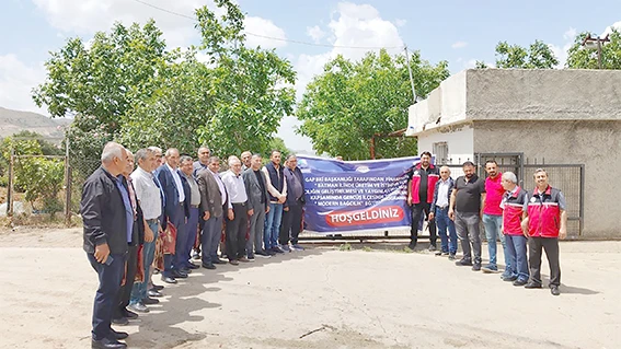 GERCÜŞ’TE MODERN BAĞCILIK EĞİTİMİ DÜZENLENDİ