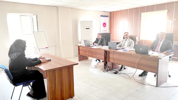 HAC GÖREVLİ MÜLAKATLARI GERÇEKLEŞTİRİLDİ