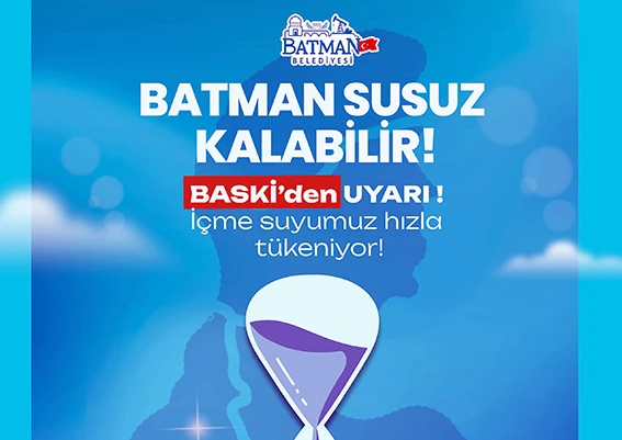 “BÖYLE GİDERSE SUSUZLUKLA KARŞI KARŞIYA KALABİLİRİZ”