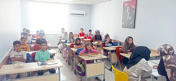 ADEM’LERDE YAZ KURSLARI BAŞLADI
