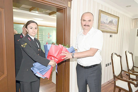 VALİ CANALP’A 186. YIL ZİYARETİ