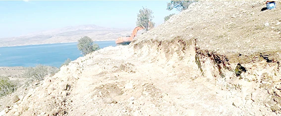 KAYIKLI KÖYÜ’NE 3 KİLOMETRELİK ARAZİ YOLU AÇILDI