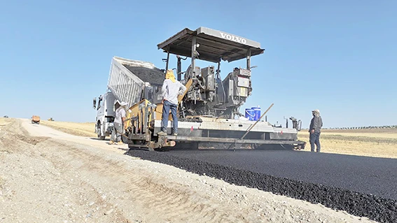 ÇAMLITEPE MEZRASI MODERN YOLA KAVUŞUYOR