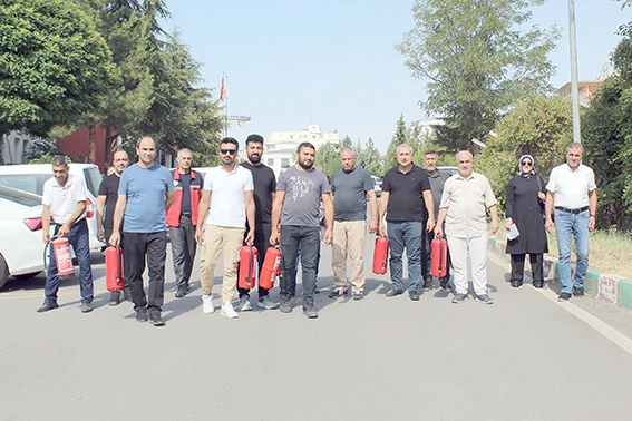 PERSONELE YANGIN TATBİKATI EĞİTİMİ