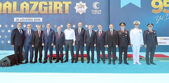 MALAZGİRT ZAFERİ'NİN 954. YIL DÖNÜMÜ COŞKUYLA KUTLANDI