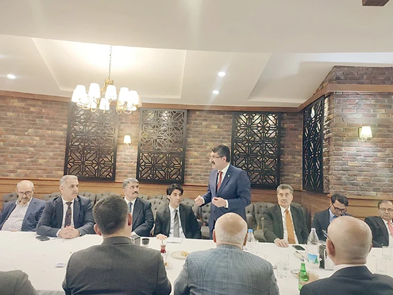 MİLLETVEKİLİ NASIROĞLU, BATMANLI BÜROKRATLARLA ANKARA’DA BULUŞTU