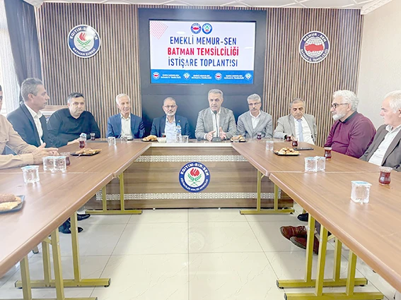 İL BAŞKANI ŞANSİ, EMEKLİ MEMUR-SEN AİLESİNE KATILDI