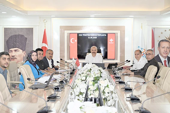 OSB YÖNETİM KURULU TOPLANDI