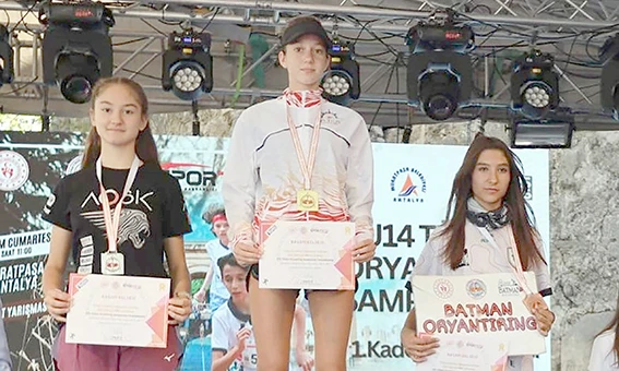 ANTALYA’DAKİ YARIŞMADA BÜYÜK BAŞARI