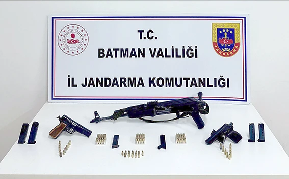 SİLAH VE MÜHİMMAT ELE GEÇİRİLDİ: 1 KİŞİ TUTUKLANDI