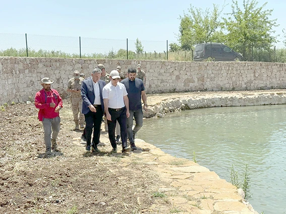 ERZEN BALIKLIGÖL ÇALIŞMALARI YERİNDE İNCELENDİ