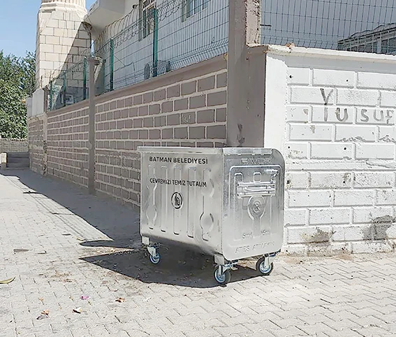 ÇÖP KONTEYNER SAYISI 5.800 OLDU