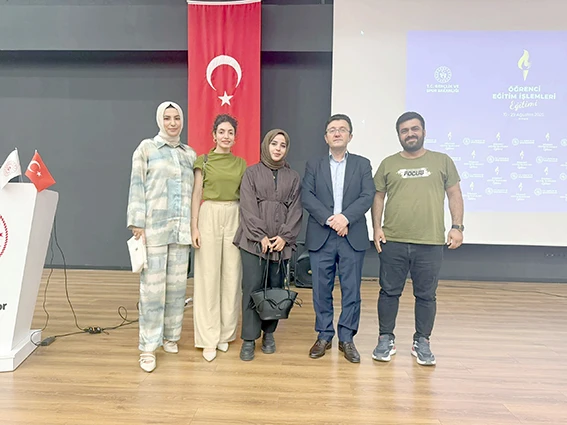 ÖĞRENCİ EĞİTİM SORUMLULARI EĞİTİMİ BAŞARIYLA TAMAMLANDI