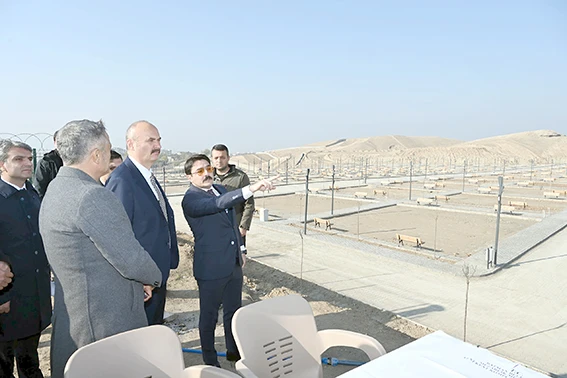 MODERN AİLE MEZARLIĞI PROJESİ DEVAM EDİYOR