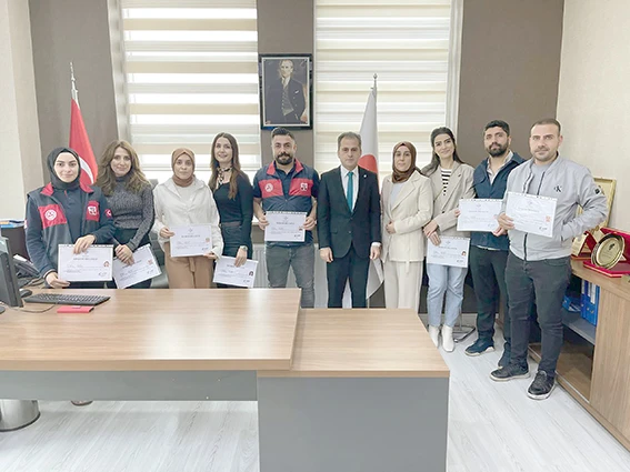 112 PERSONELİNE ÖRNEK BAŞARI