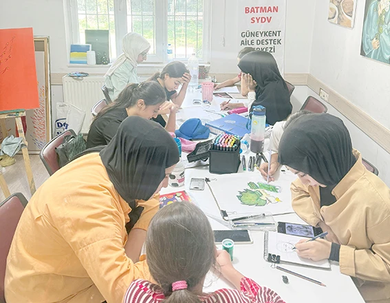 GÜNEYKENT ADEM’DE RESİM KURSU BAŞLADI