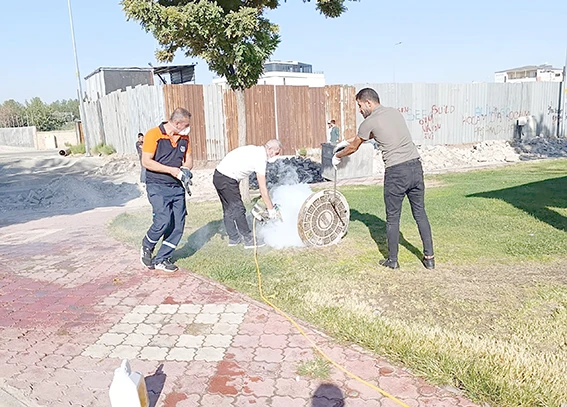 MEVSİMSEL GEÇİŞ NEDENİYLE İLAÇLAMA ÇALIŞMALARI ARTIRILDI