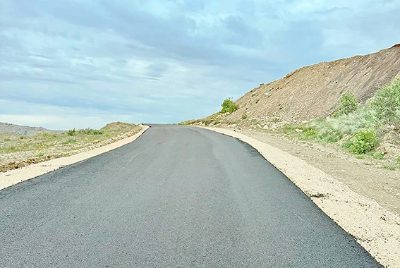 700 METRELİK KARAKOL YOLU HİZMETE AÇILDI